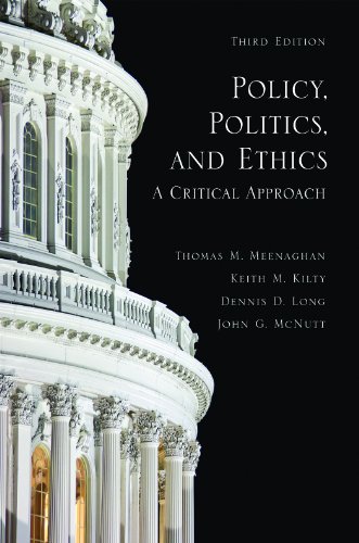 Imagen de archivo de Policy, Politics, and Ethics: A Critical Approach a la venta por Decluttr