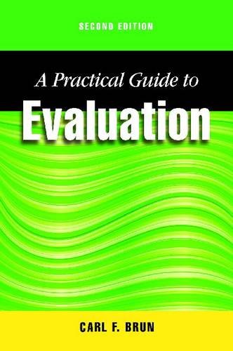 9781935871453: A Practical Guide to Evaluation