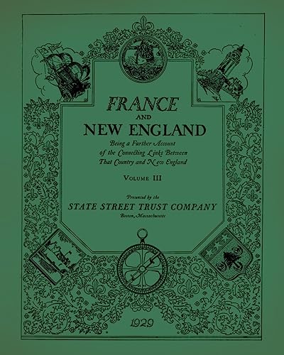 Beispielbild fr France & New England: Volume 3 zum Verkauf von Lucky's Textbooks