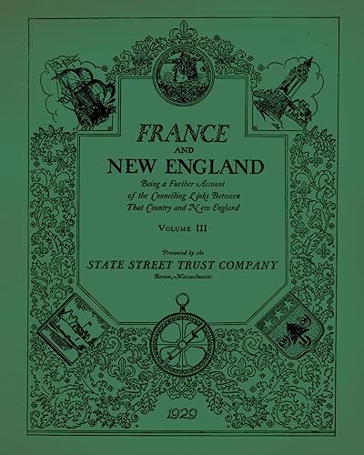 Stock image for France & New England: Volume 3 for sale by Lucky's Textbooks