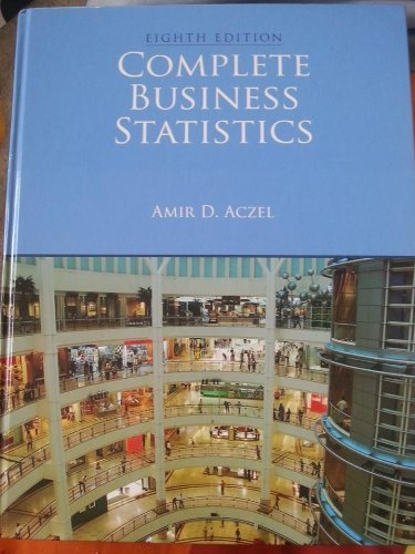 9781935938187: Complete Business Statistics