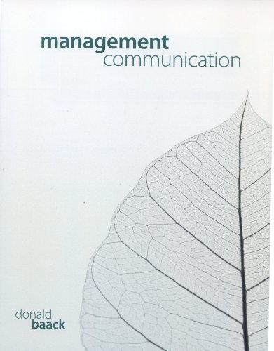Stock image for Management Communication for sale by ThriftBooks-Dallas