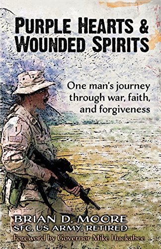 Stock image for Purple Hearts and Wounded Spirits : One Man's Journey Through War, Faith and Forgiveness for sale by Better World Books