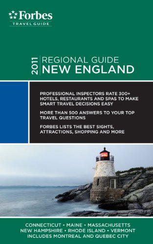 Stock image for Forbes Travel Guide 2011 New England for sale by Better World Books: West