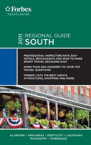 Stock image for Forbes Travel Guide 2011 South for sale by Better World Books: West