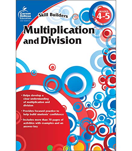 Imagen de archivo de Multiplication and Division, Grades 4 - 5 (Skill Builders) a la venta por Ergodebooks