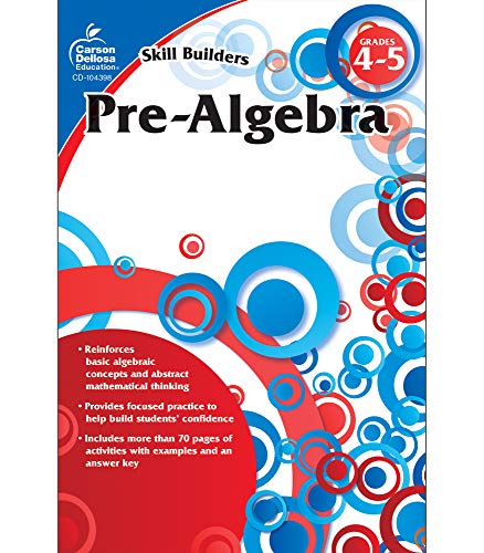 Beispielbild fr Pre-Algebra, Grades 4 - 5 (Skill Builders) zum Verkauf von BooksRun