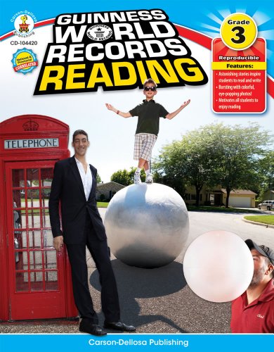 Imagen de archivo de Guinness World Records Reading, Grade 3 a la venta por Better World Books