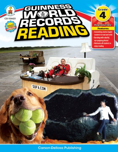 Imagen de archivo de Guinness World Records Reading, Grade 4 a la venta por Ergodebooks