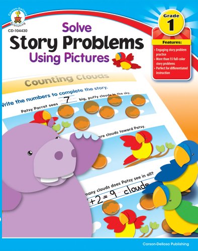Stock image for Solve Story Problems Using Pictures, Grade 1 for sale by ThriftBooks-Atlanta