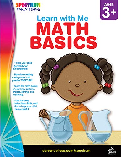Imagen de archivo de Spectrum Learn with Me: Math Basics, Ages 3 - 6 a la venta por Gulf Coast Books
