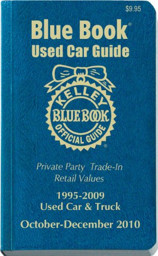 Beispielbild fr Kelley Blue Book Used Car Guide, October-December 2010 (Kelley Blue Book Used Car Guide: Consumer Edition) zum Verkauf von Dream Books Co.