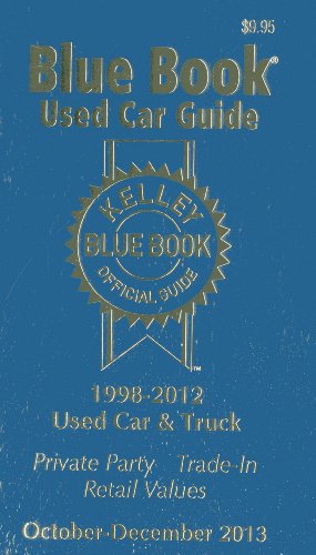 9781936078295: Kelley Blue Book Used Car Guide: Consumer Edition 1998-2012 Models: 21