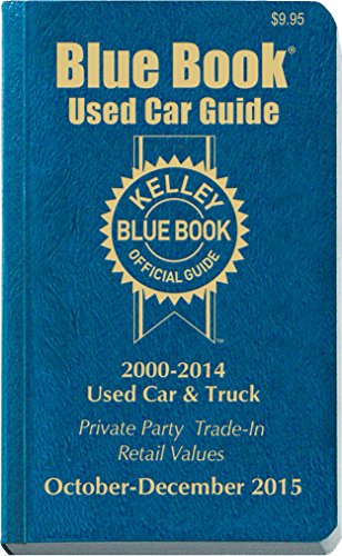 Stock image for Kelley Blue Book Used Car Guide: Consumer Edition October-December 2015 for sale by ThriftBooks-Dallas