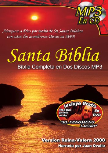 Beispielbild fr Santa Biblia Reina-Valera 2000 Antiguos y Nuevos Testamentos-Completa en Dos Discos MP3-PLUS Free Sp zum Verkauf von Save With Sam