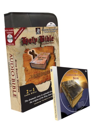 Beispielbild fr KJV Scourby Special Edition-Two Complete Holy Bible King James Version Audio Bibles by Alexander Scourby Eric Martin-Audiobook-60 CD-2 MP3 CD One Bible-Abraham-Jesus-Genesis-Revelations zum Verkauf von Lakeside Books