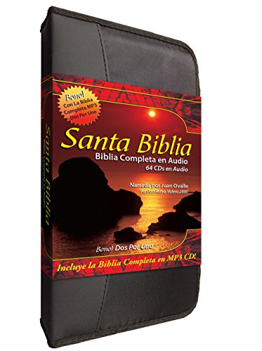 Beispielbild fr Santa Biblia Complete Reina Valera en 64 Audio CD Plus una Reina Valera 2000 Completa-Completa en MP3 Discs-Two Complete Biblias Espaol Reina Valera . para cada disco (Spanish Edition) Juan Ovalle zum Verkauf von Lakeside Books