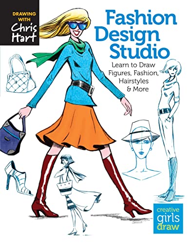 Beispielbild fr Fashion Design Studio: Learn to Draw Figures, Fashion, Hairstyles & More (Creative Girls Draw) zum Verkauf von SecondSale