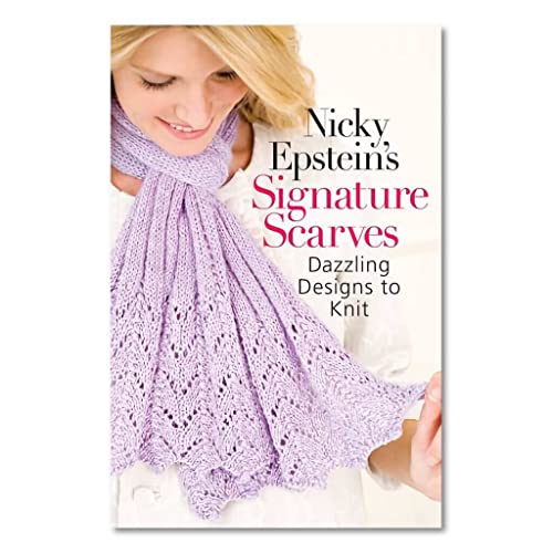 Beispielbild fr Nicky Epstein's Signature Scarves: Dazzling Designs to Knit zum Verkauf von Jenson Books Inc