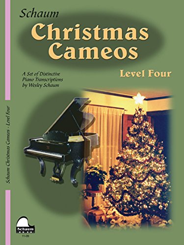 Stock image for Christmas Cameos: Level 4 Intermediate Level (Schaum Publications Christmas Cameos) for sale by Orion Tech