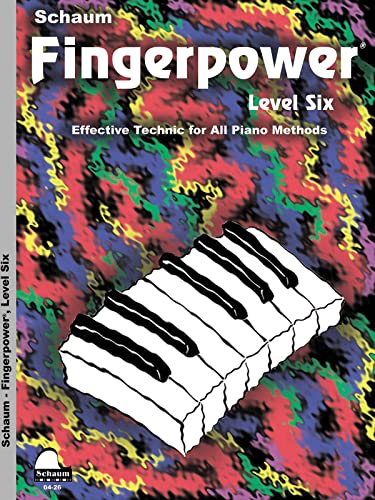 Imagen de archivo de Fingerpower - Level 6: Effective Technic for All Piano Methods a la venta por Wonder Book