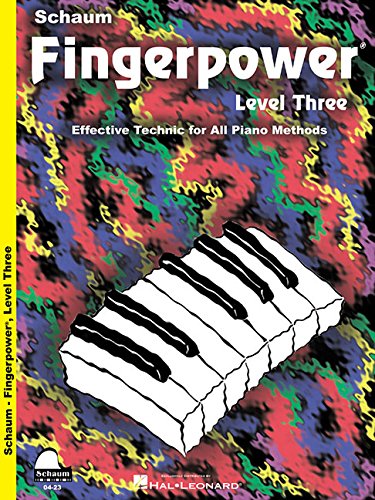 Imagen de archivo de Fingerpower - Level Three: Effective Technic for All Piano Methods (Schaum Publications Fingerpower(R)) a la venta por Off The Shelf