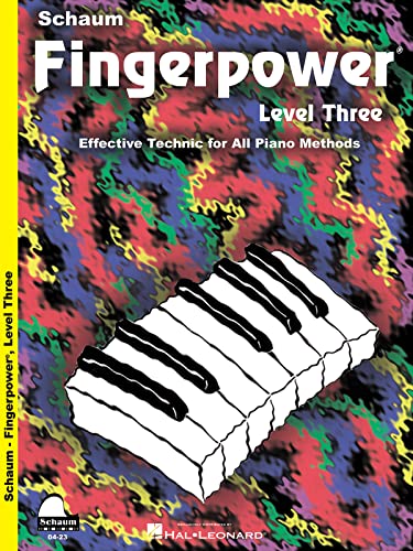 Stock image for Fingerpower - Level Three: Effective Technic for All Piano Methods (Schaum Publications Fingerpower(R)) for sale by Off The Shelf