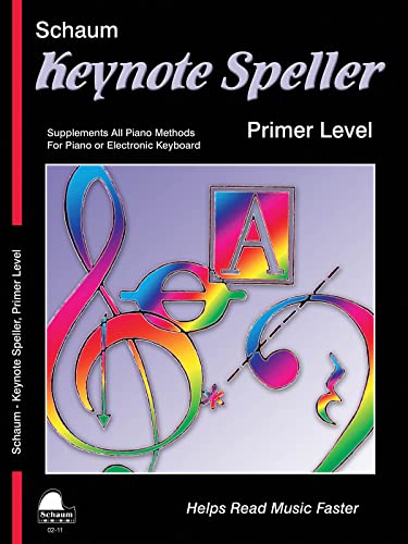 Imagen de archivo de Keynote Speller Primer Level (Schaum Publications Keynote Speller) a la venta por Gulf Coast Books