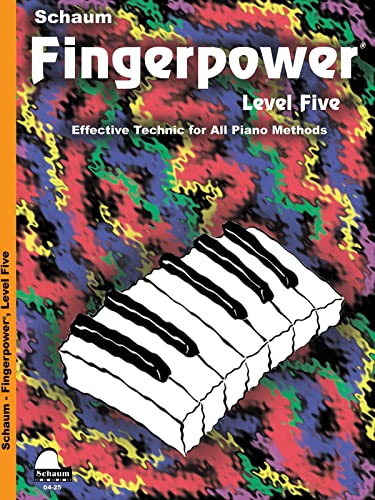 Stock image for Fingerpower - Level 5: Effective Technic for All Piano Methods (Schaum Publications Fingerpower(R)) for sale by Greenway