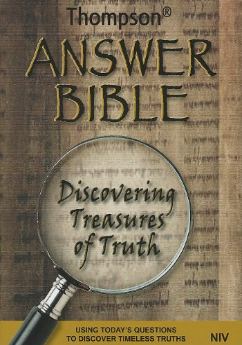 Beispielbild fr Thompson Answer Bible - NIV- Hardcover zum Verkauf von ABC Books