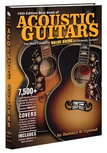 Beispielbild fr Blue Book of Acoustic Guitars zum Verkauf von Better World Books