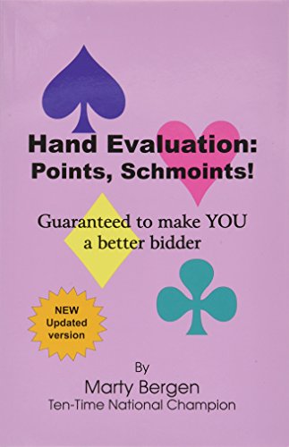 Imagen de archivo de Hand Evaluation: Points, Schmoints a la venta por Goodwill of Colorado