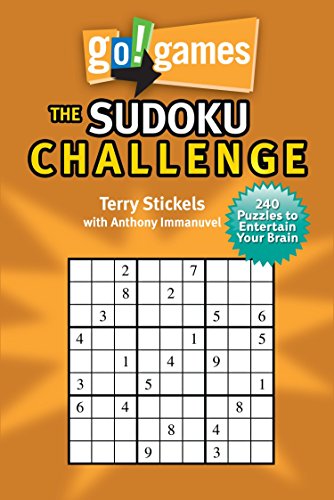 9781936140596: Go!games the Sudoku Challenge: 240 Entertain Your Brain Puzzles