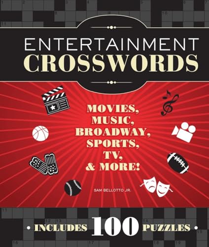 9781936140824: Entertainment Crosswords: Movies, Music, Broadway, Sports, TV & More