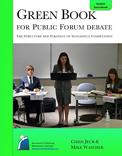 Stock image for Green Book for Public Forum Debate for sale by Goodwill of Colorado