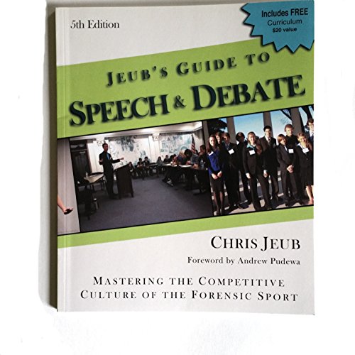 Stock image for Jeub's Guide to Speech & Debate- 5th Edition for sale by Wonder Book