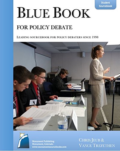 Stock image for Blue Book for Policy Debate for sale by HPB-Ruby