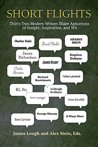 9781936182886: Short Flights: Thirty-Two Modern Writers Share Aporisms of Insight, Inspiaration