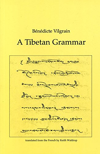 Stock image for A Tibetan Grammar (Serie d'Ecriture No. 29) for sale by Harry Alter