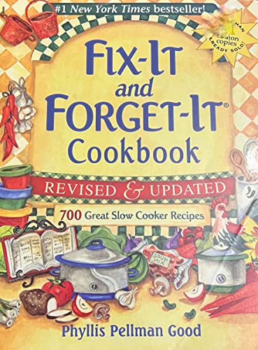 Beispielbild fr Fix It and Forget It Cookbook: 700 Great Slow Cooker Recipes (Revised & Updated) zum Verkauf von Better World Books: West