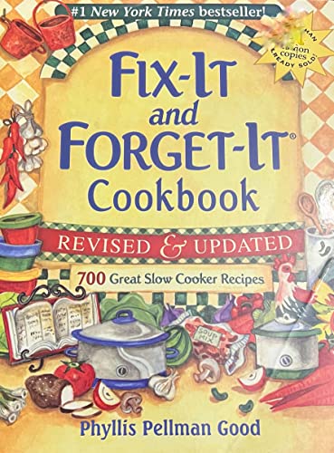 9781936216628: Fix It and Forget It Cookbook: 700 Great Slow Cooker Recipes Revised & Updated
