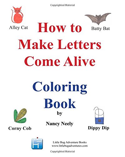 Beispielbild fr How to Make Letters Come Alive Coloring Book zum Verkauf von HPB-Movies