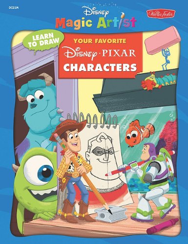 9781936309221: Learn to Draw Your Favorite Disney Pixar Characters (Disney Magic Artist: Learn to Draw)