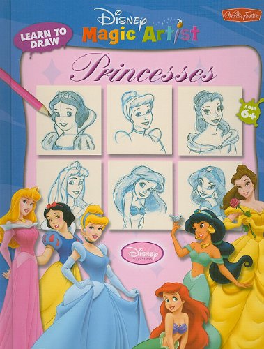 Beispielbild fr Learn to Draw Disney Princesses (Disney Magic Artist Learn-To-Draw Books) zum Verkauf von Ergodebooks