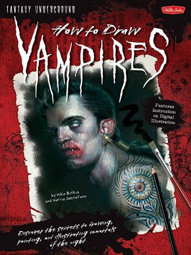 9781936309641: How to Draw Vampires (Fantasy Underground)