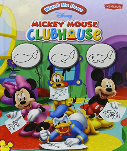 Beispielbild fr Watch Me Draw Disney's Mickey Mouse Clubhouse zum Verkauf von Better World Books