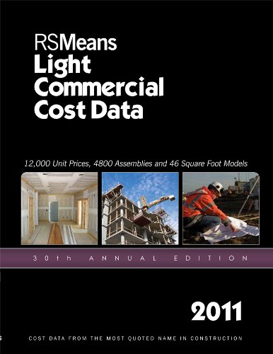 Beispielbild fr Light Commercial Cost Data 2011 zum Verkauf von Better World Books