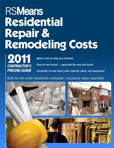 9781936335213: RS Means Residential Repair & Remodeling Costs 2011: Contractor's Pricing Guide
