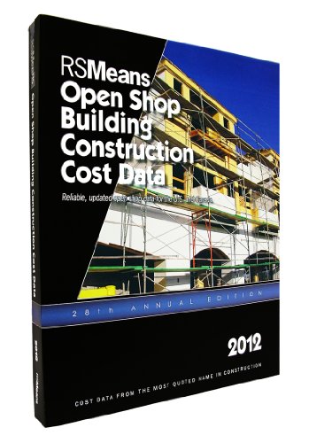 9781936335428: RSMeans Open Shop Building Construction Cost Data 2012