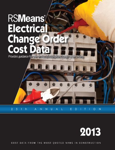 Stock image for RSMeans Electrical Change Order Cost Data for sale by ThriftBooks-Atlanta